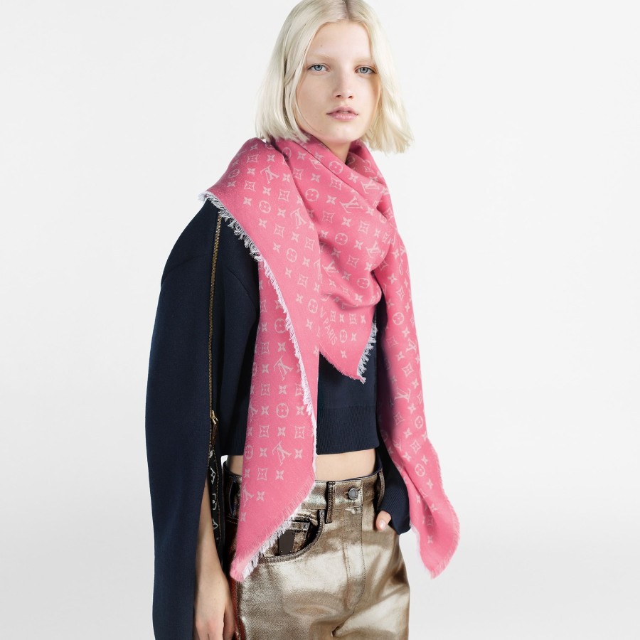 Donna Louis Vuitton Scialli E Stole | Scialle My Daily Denim Rose