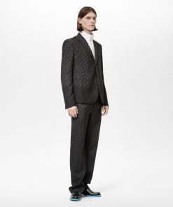 Uomo Louis Vuitton Blazer E Giacche | Giacca Con Motivo Damier Spread