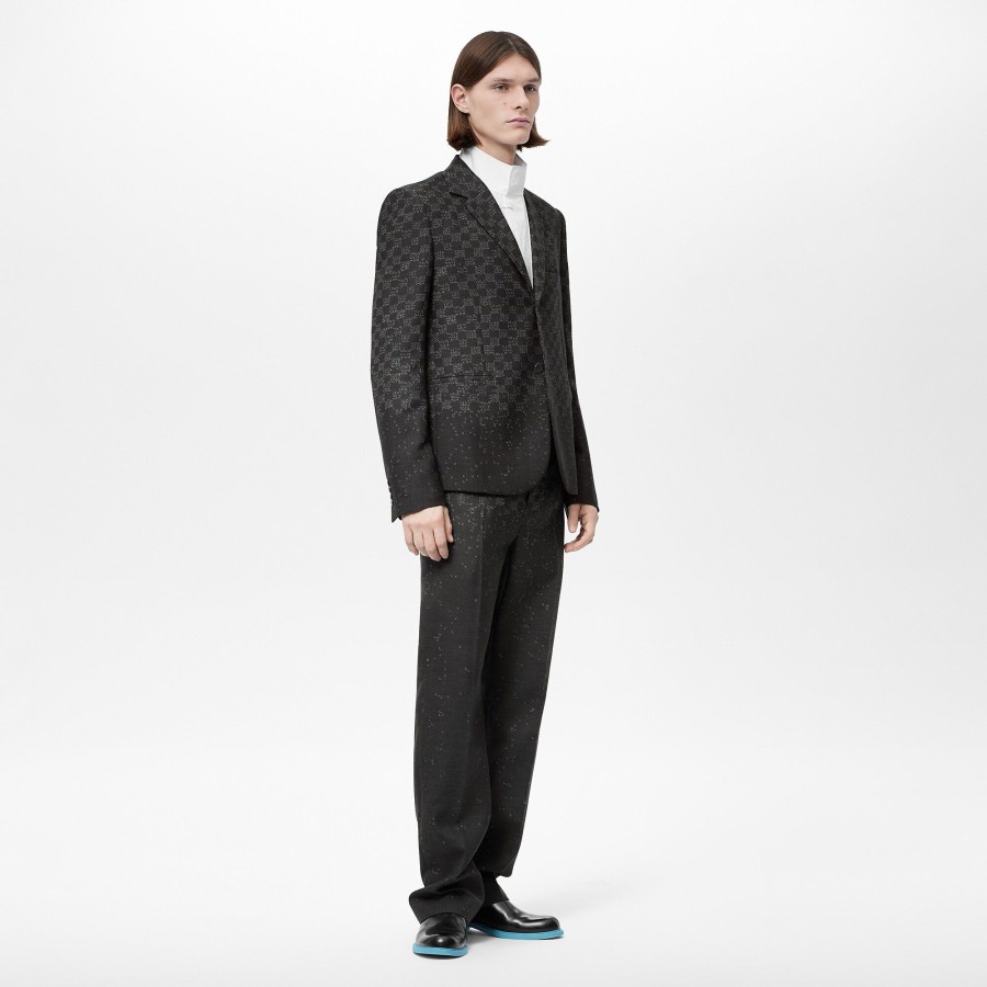 Uomo Louis Vuitton Blazer E Giacche | Giacca Con Motivo Damier Spread