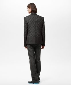 Uomo Louis Vuitton Blazer E Giacche | Giacca Con Motivo Damier Spread