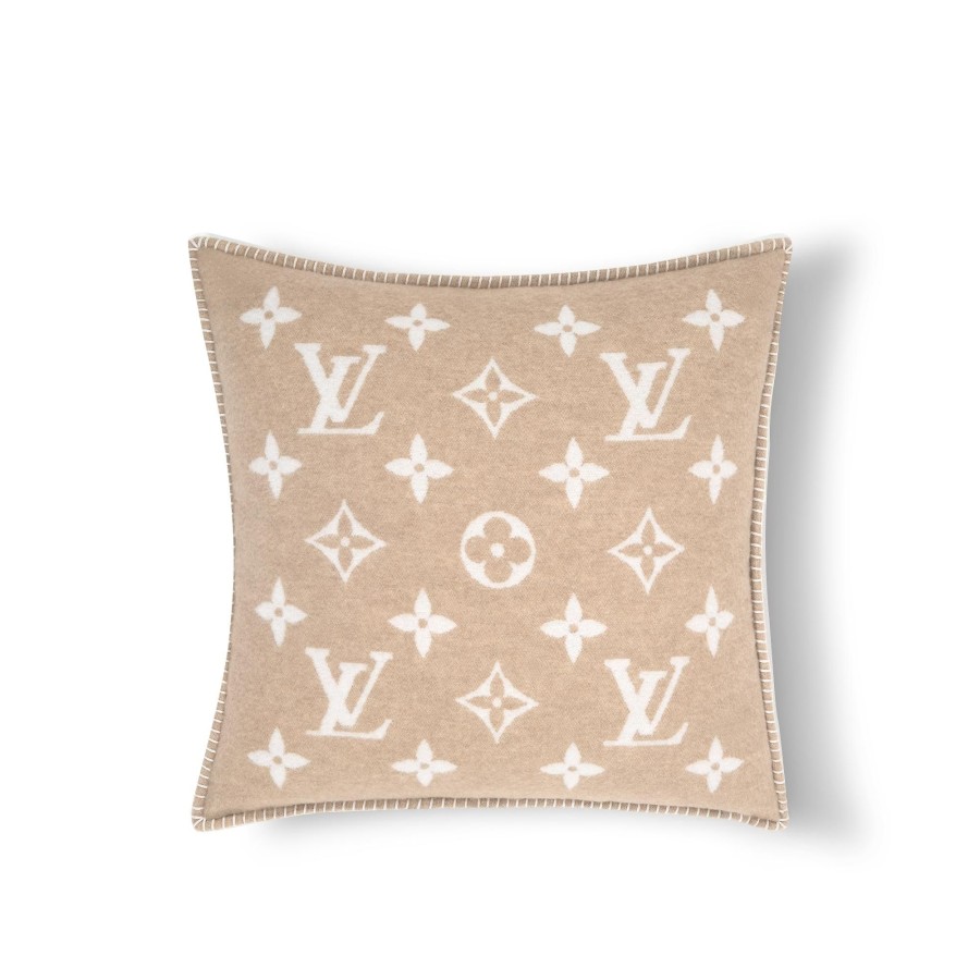 Donna Louis Vuitton Accessori Per La Casa | Cuscino Neo Monogram Beige