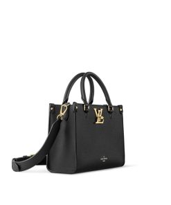 Donna Louis Vuitton Selezione Di Borse In Pelle | Borsa Lock & Go Nero