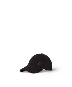 Uomo Louis Vuitton Cappelli E Guanti | Cappello Lv Corduroy Marron Fonce