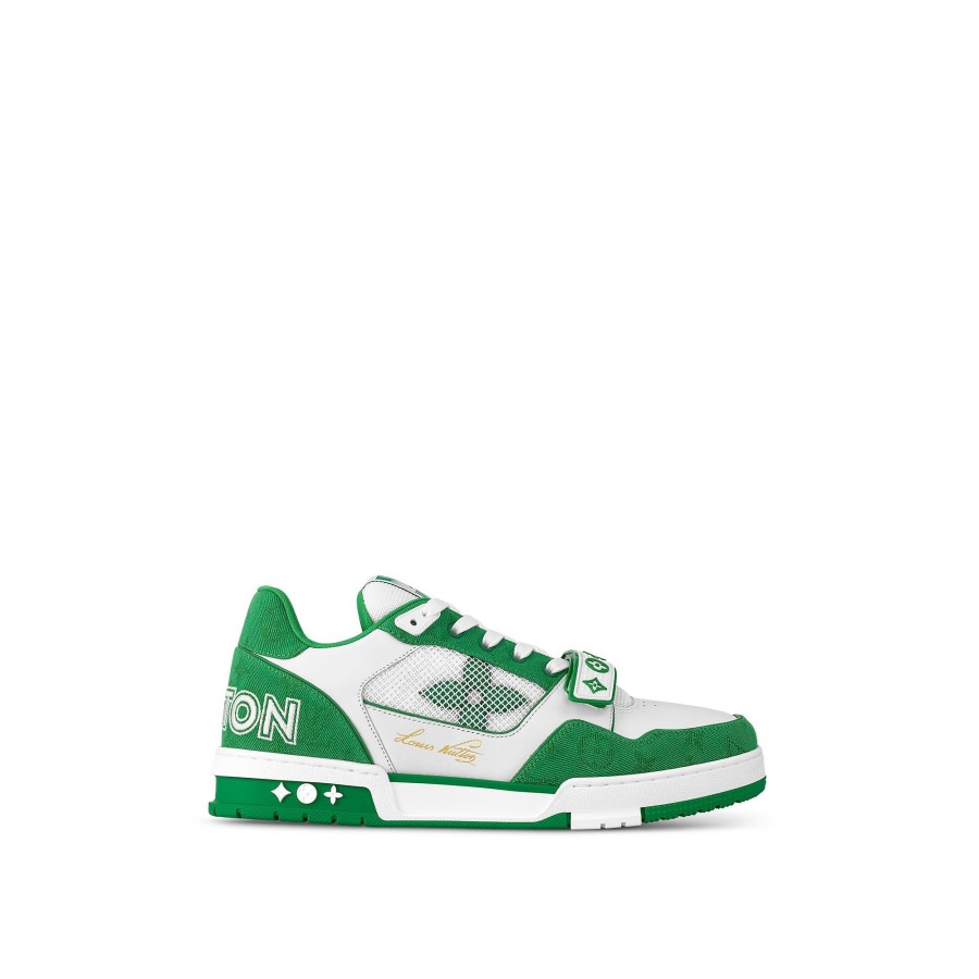 Uomo Louis Vuitton Sneakers | Sneaker Lv Trainer Verde