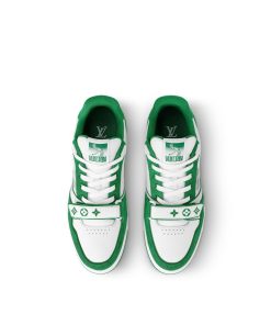 Uomo Louis Vuitton Sneakers | Sneaker Lv Trainer Verde