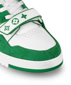 Uomo Louis Vuitton Sneakers | Sneaker Lv Trainer Verde