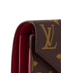 Donna Louis Vuitton Portafogli Compatti | Portafoglio Victorine Fucsia