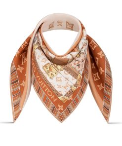 Donna Louis Vuitton Foulard In Seta E Bandeaux | Foulard Fall For You 70