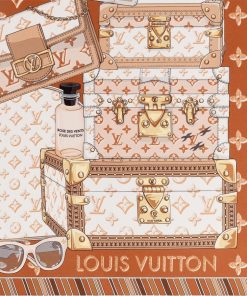 Donna Louis Vuitton Foulard In Seta E Bandeaux | Foulard Fall For You 70