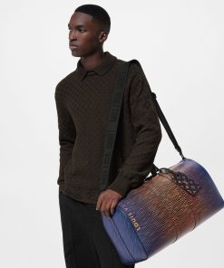 Uomo Louis Vuitton Borse Da Viaggio | Keepall Bandouliere 50