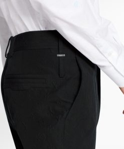 Uomo Louis Vuitton Pantaloni | Pantaloni Con Motivo Monogram