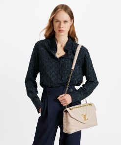 Donna Louis Vuitton Selezione Di Borse In Pelle | Borsa New Wave Chain Gm Ivoire