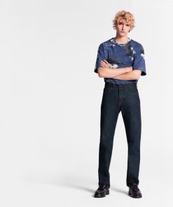 Uomo Louis Vuitton Pantaloni | Jeans Regular Fit Ocean