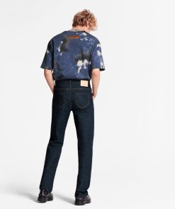 Uomo Louis Vuitton Pantaloni | Jeans Regular Fit Ocean