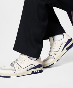 Uomo Louis Vuitton Sneakers | Sneaker Lv Trainer Marine