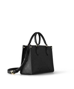 Donna Louis Vuitton Selezione Di Borse In Pelle | Borsa Onthego Pm Nero