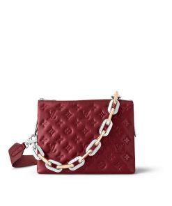 Donna Louis Vuitton Selezione Di Borse In Pelle | Borsa Coussin Pm Vinaccia