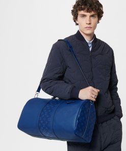 Uomo Louis Vuitton Borse Da Viaggio | Keepall Bandouliere 50