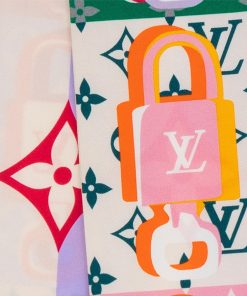 Donna Louis Vuitton Foulard In Seta E Bandeaux | Bandeau Lv Unlocked