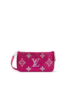 Donna Louis Vuitton Borse Con Catenella E Clutches | Pochette Accessoires Fucsia