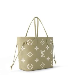 Donna Louis Vuitton Selezione Di Borse In Pelle | Neverfull Mm Verde Kaki Crema