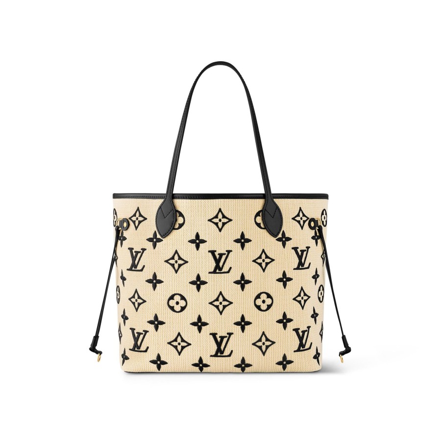 Donna Louis Vuitton Borse A Spalla E Borse A Tracolla | Neverfull Mm Nero E Beige