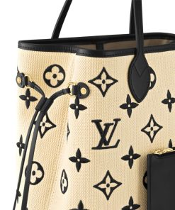 Donna Louis Vuitton Borse A Spalla E Borse A Tracolla | Neverfull Mm Nero E Beige