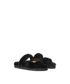 Donna Louis Vuitton Mule E Slider | Mule Bassa Lv Sunset Nero