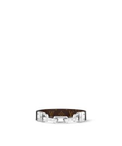 Uomo Louis Vuitton Bracciali | Bracciale Lv Links Marrone