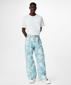 Uomo Louis Vuitton Pantaloni | Jeans In Stile Workwear