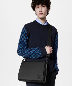 Uomo Louis Vuitton Selezione Di Borse In Pelle | Borsa Messenger Takeoff