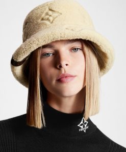 Donna Louis Vuitton Cappelli E Guanti | Cappello Lv Curly