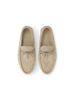 Uomo Louis Vuitton Mocassini | Mocassino Lv Driver Beige