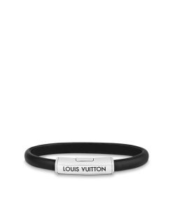 Uomo Louis Vuitton Bracciali | Bracciale Clip It Nero