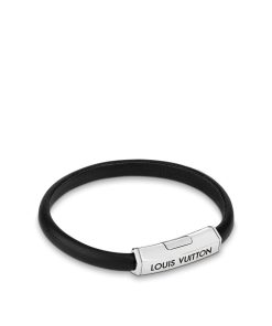 Uomo Louis Vuitton Bracciali | Bracciale Clip It Nero