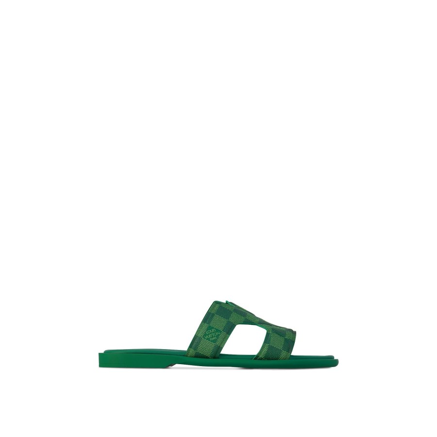 Uomo Louis Vuitton Sandali | Mule Lv Oasis Verde