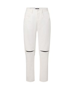 Donna Louis Vuitton Pantaloni | Pantaloni In Velluto Con Spacchi