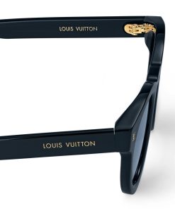 Uomo Louis Vuitton Occhiali Da Sole | Occhiali Da Sole Lv Urban Round Nero