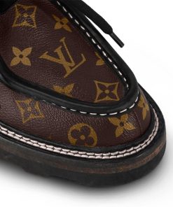 Donna Louis Vuitton Mocassini E Ballerine | Derby Con Plateau Lv Beaubourg