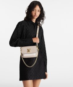 Donna Louis Vuitton Selezione Di Borse In Pelle | Borsa Lockme Tender Greige