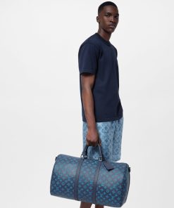 Uomo Louis Vuitton Borse Da Viaggio | Keepall Bandouliere 50