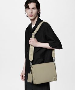 Uomo Louis Vuitton Selezione Di Borse In Pelle | Borsa Messenger Takeoff