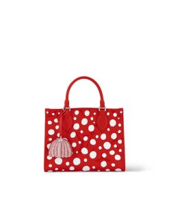 Donna Louis Vuitton Totes | Lv X Yk Borsa Onthego Pm Rouge Blanc