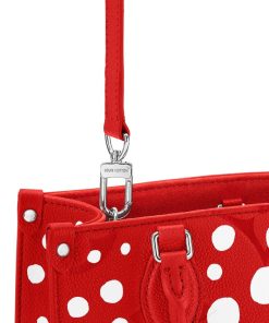 Donna Louis Vuitton Totes | Lv X Yk Borsa Onthego Pm Rouge Blanc