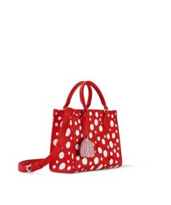 Donna Louis Vuitton Totes | Lv X Yk Borsa Onthego Pm Rouge Blanc