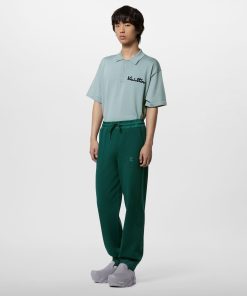 Uomo Louis Vuitton Pantaloni | Pantaloni Da Jogging In Cotone Pine Green