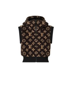 Donna Louis Vuitton Cappotti E Giacche | Giacca Smanicata Con Motivo Monogram