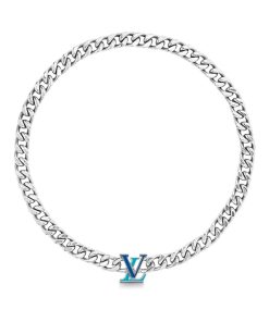 Uomo Louis Vuitton Collane E Pendenti | Collana Lv Chain