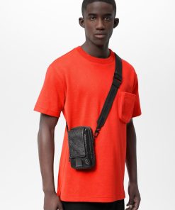 Uomo Louis Vuitton Borse Piccole E Marsupi | Pochette Per Due Smartphone Nm