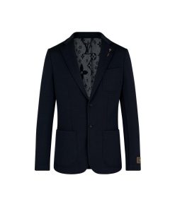 Uomo Louis Vuitton Blazer E Giacche | Giacca In Jersey Con Motivo Monogram Lvse